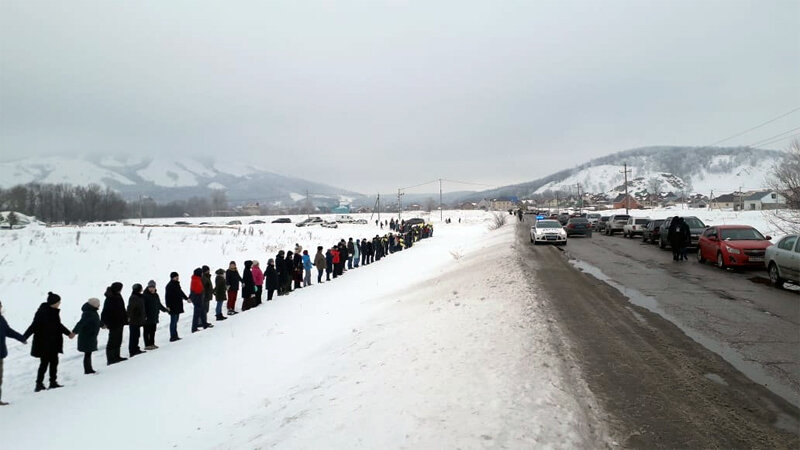 В акции приняли участие более 500 человек.