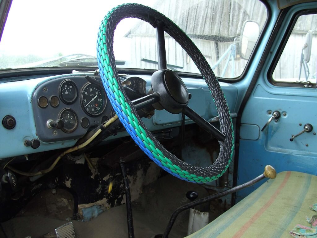 ГАЗ-53: оплетка на руле - особый шик