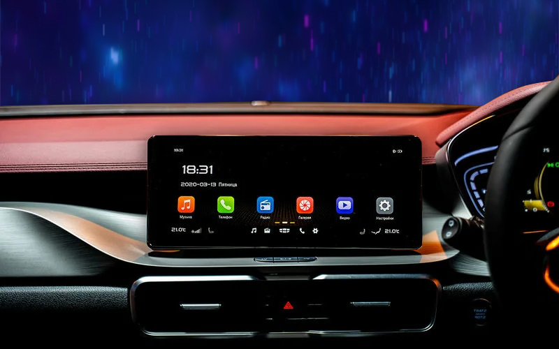 Мультимедийная система в Geely Coolray