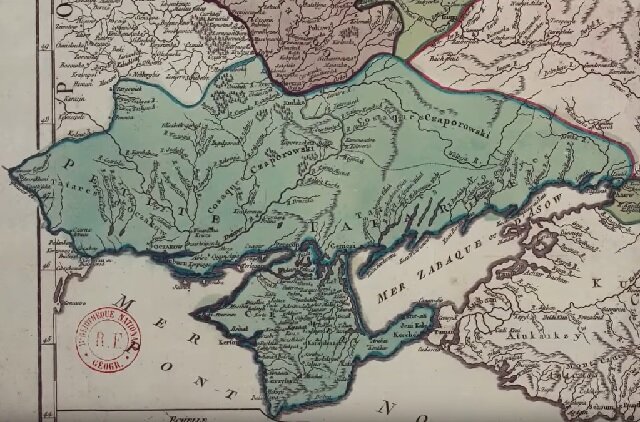 карта Малой Тартарии