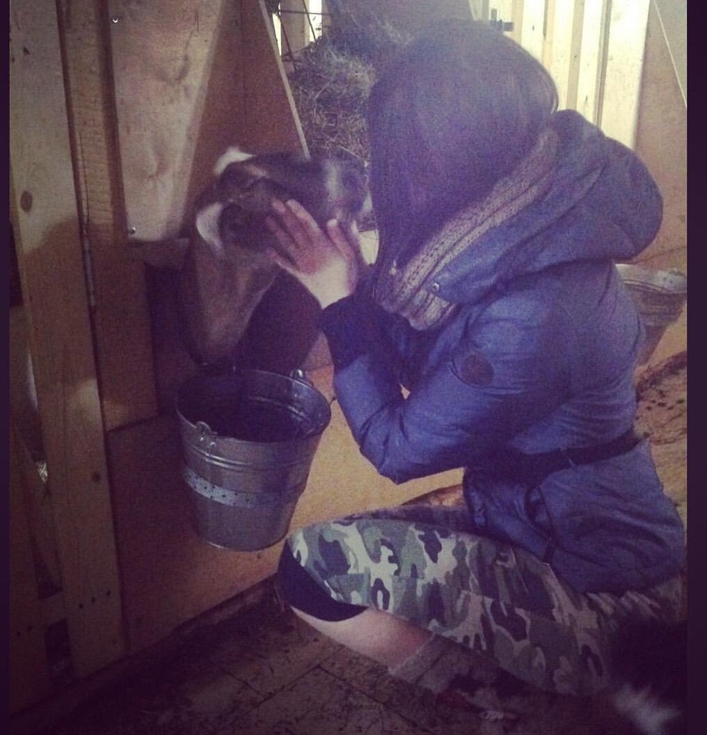 персональный подход к каждой из моих 11 коз)