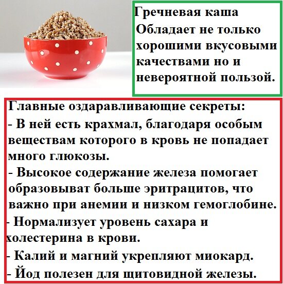 Каша гречневая.