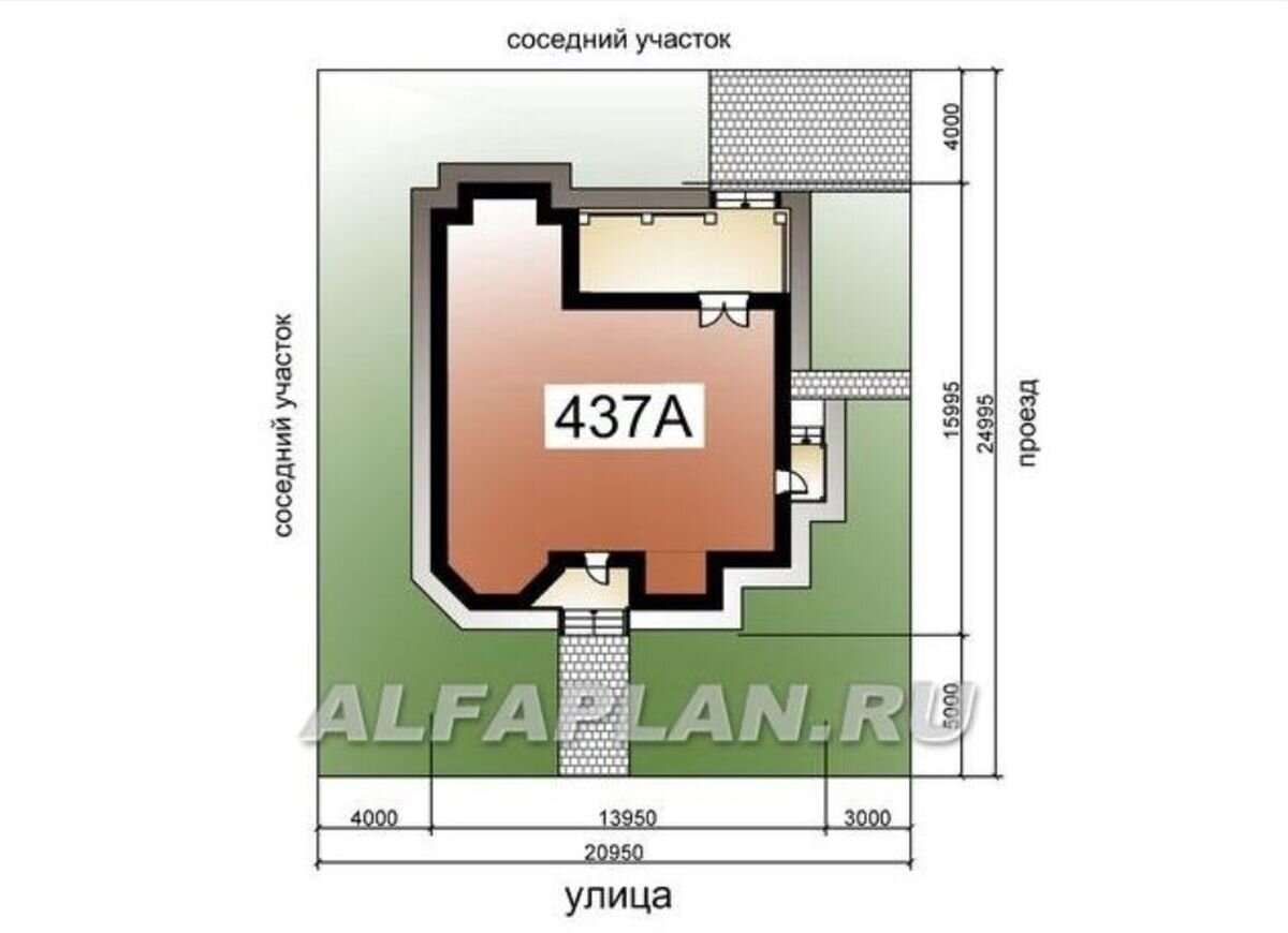 Проект дома 437А «Гольфстрим» (площадь 209м2) | Популярные проекты домов  Альфаплан | Дзен