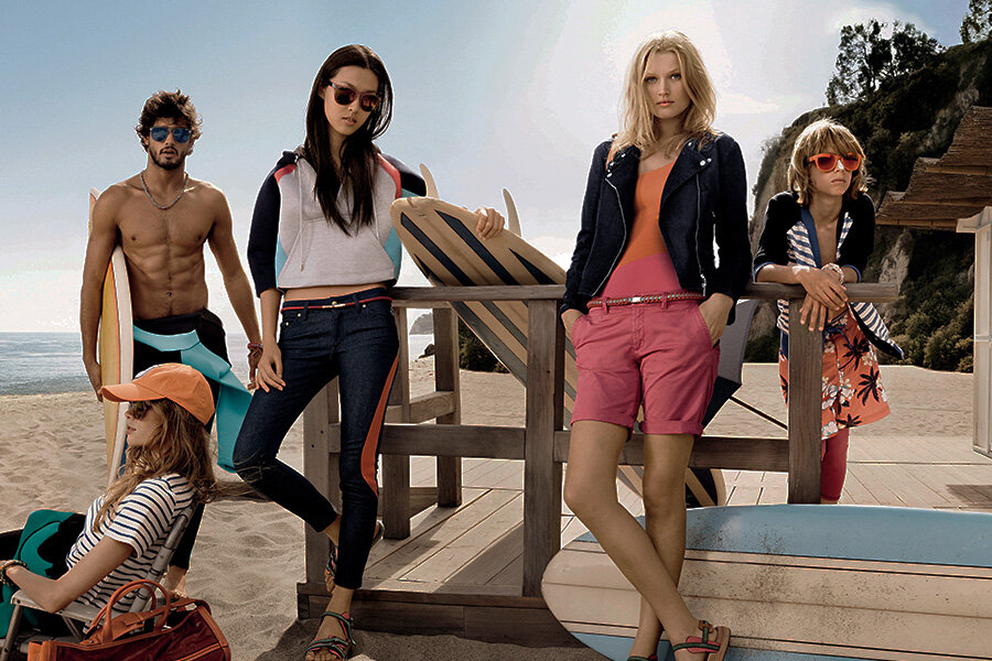 Из рекламной кампании бренда Tommy Hilfiger