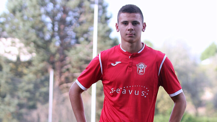 Тосевски в составе "Работнички"