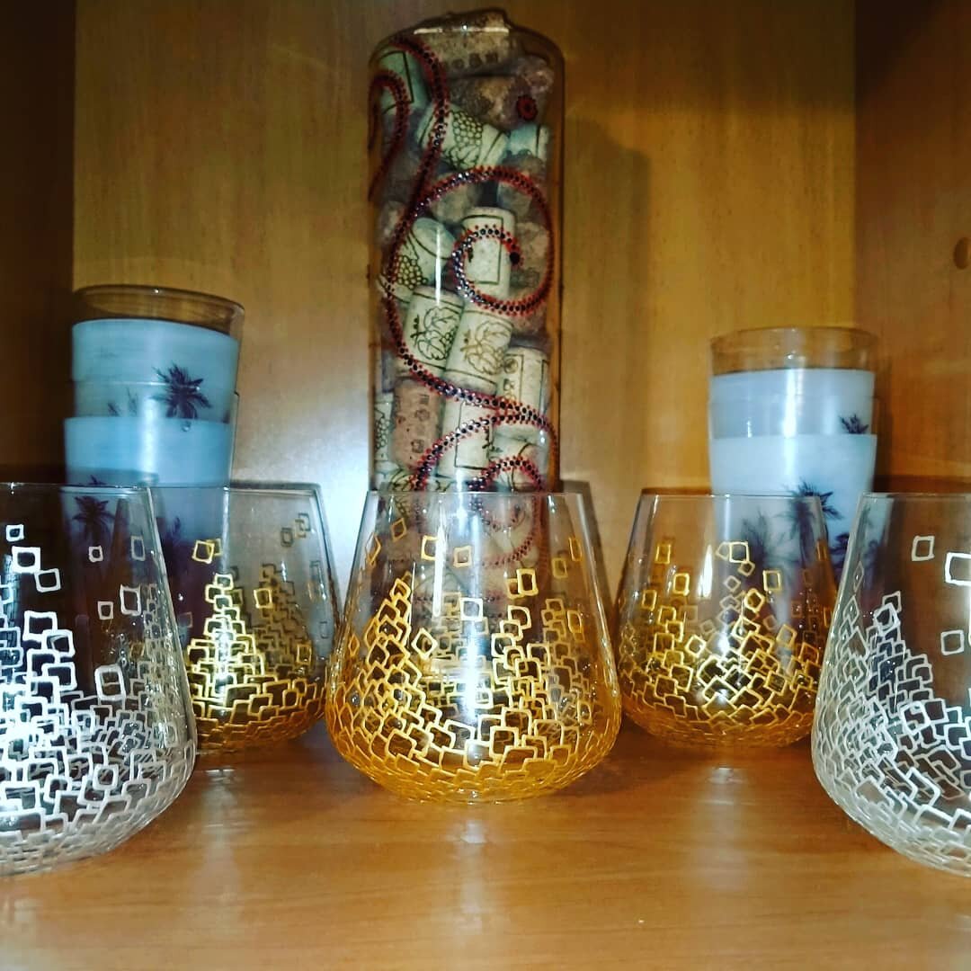 Набор стаканов "брызги шампанского"