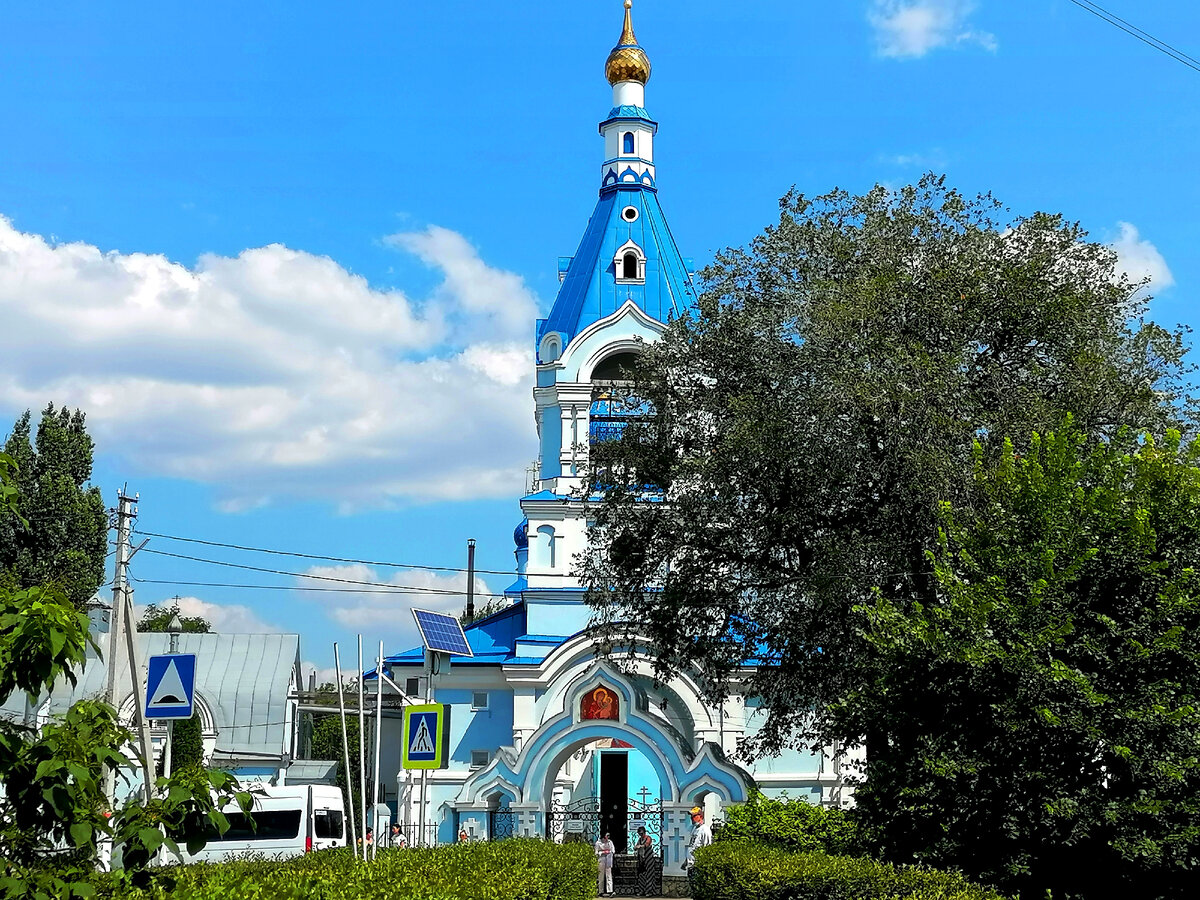 Личное фото. Церковь Покрова Богородицы в с. Отрадное, Воронежской области