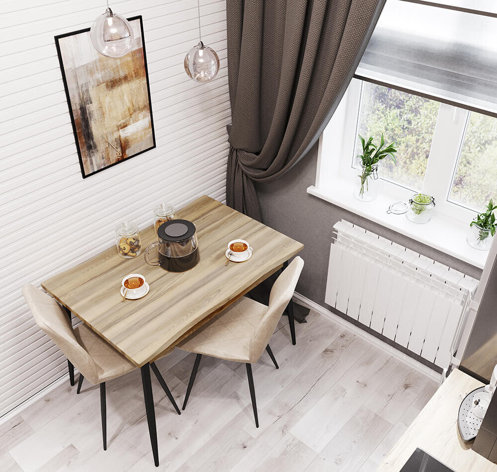 Как обустроить маленькую кухню: 9 вдохновляющих советов | DaVita-мебель ...