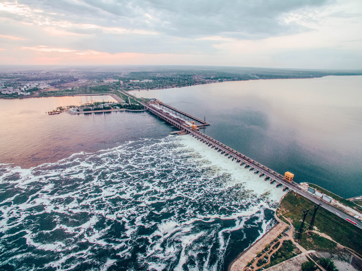 Волжская ГЭС Волгоград