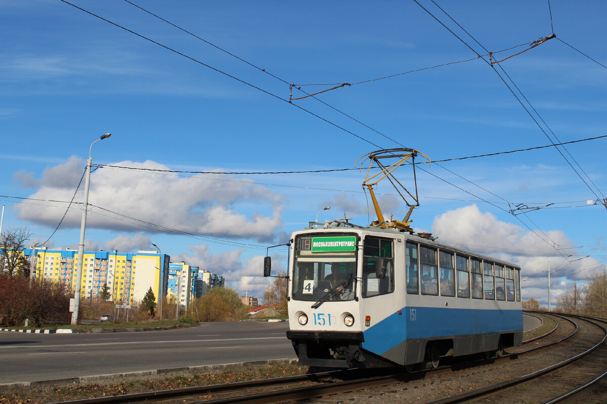 Рисунок 2 - Трамвайный вагон модели 71-608КМ (г. Коломна)