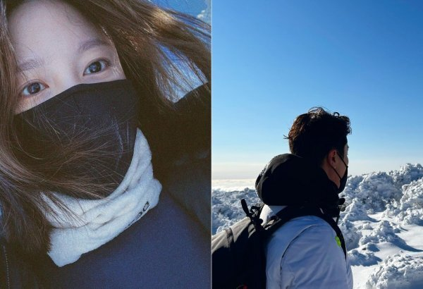 Фото из социальных сетей Хани и Ян Джэуна