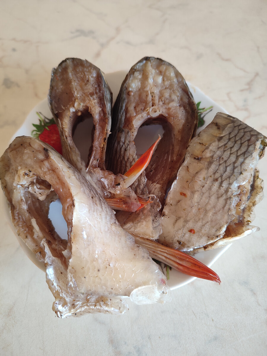 Вяленый язь. 