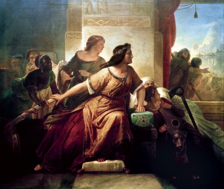 Жила-была в 9-м веке до н.э. ассирийская царица Шаммурамат. Родилась в Вавилоне, подросла, вышла за царя соседней страны.