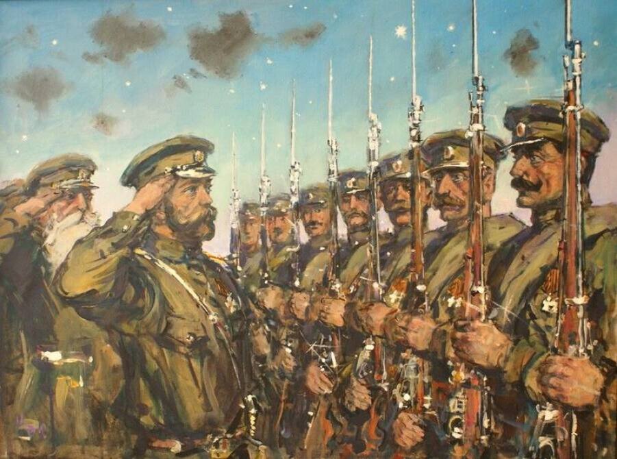 Человек, увлеченный военным делом