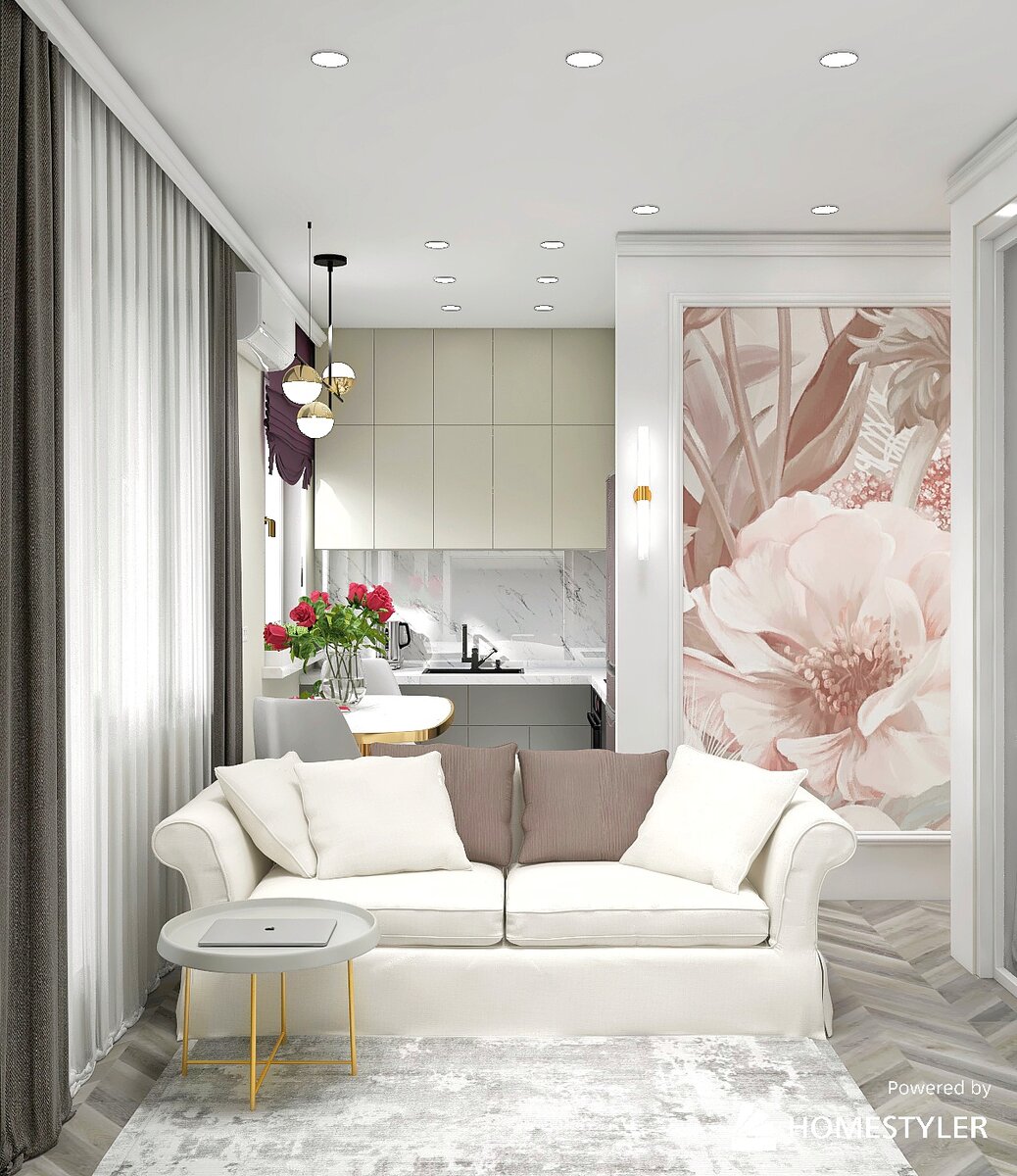 Кухня-гостиная