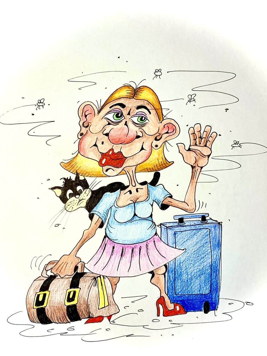 Марго Рюмина машет ручкой