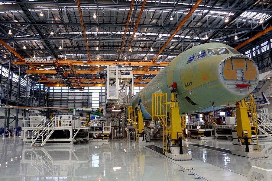 Небольшое по масштабам Airbus сборочное производство действует в Мобиле, штат Алабама: оно рассчитано на обеспечение американских заказчиков