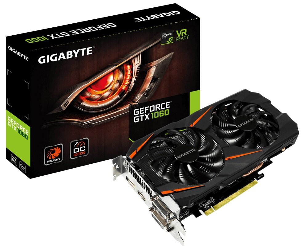 Gigabyte GeForce GTX1060 3Gb