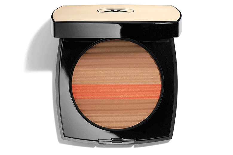 Chanel, многоцветная пудра для лица с эффектом естественного сияния Les Beiges, оттенки: Light, Medium, Deep