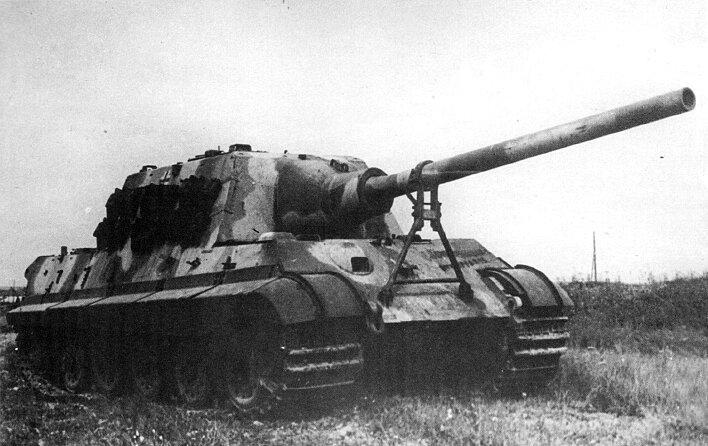 "Ягдтигр" с орудием 12.8-cm KwK 44 L/55