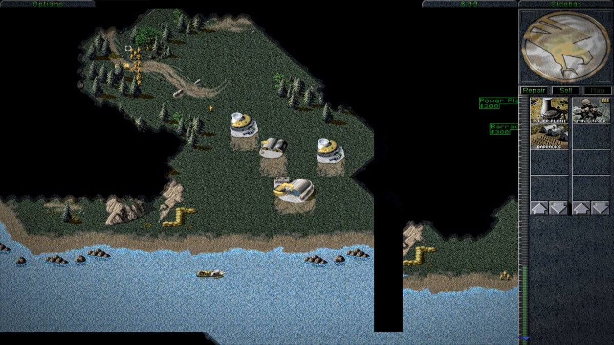 Скриншот из игры Command & Conquer