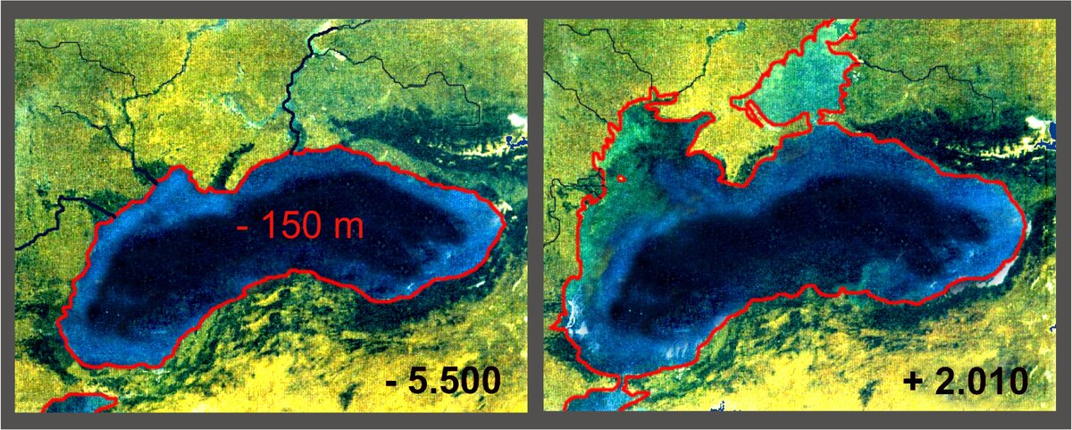 Рельеф черного моря без воды фото