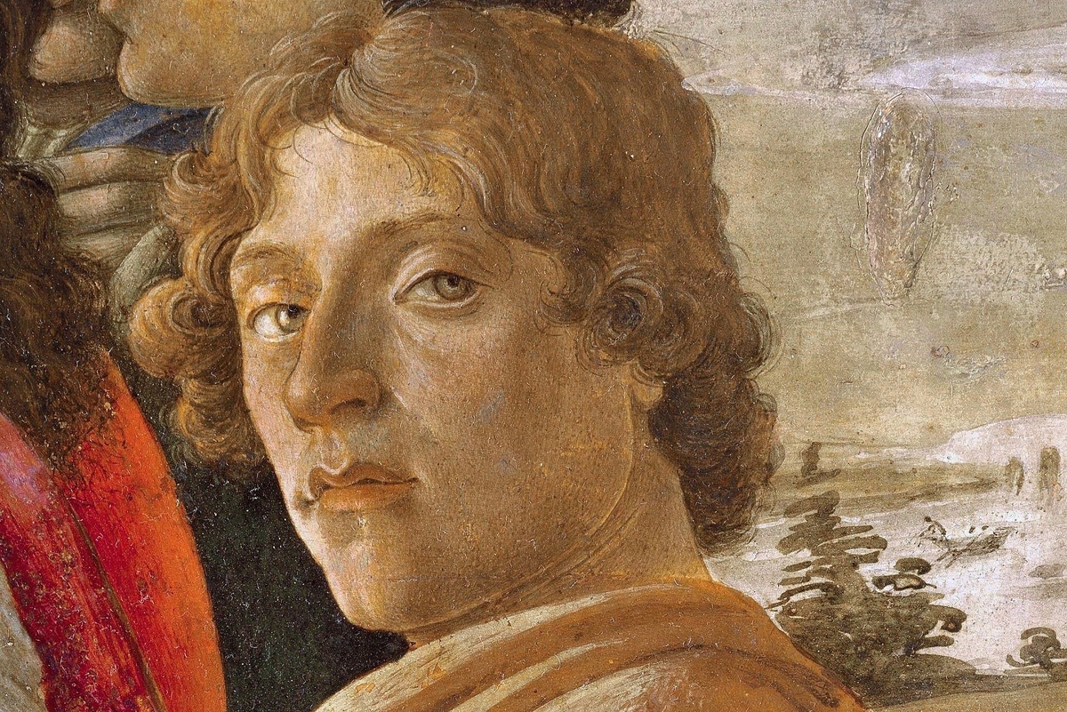 „Adorazione dei Magi“, Sandro Botticelli, 1475.
