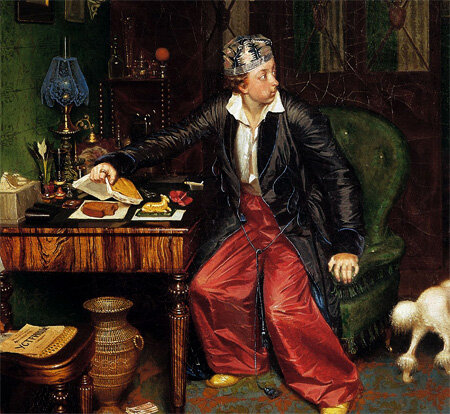 "Аристократ" - гол, как сокол, зато в шелках