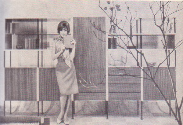 Стеллажная мебель. 60-70 гг. СССР