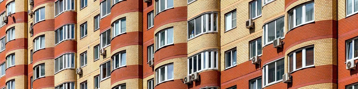 Многоквартирные дома из кирпича