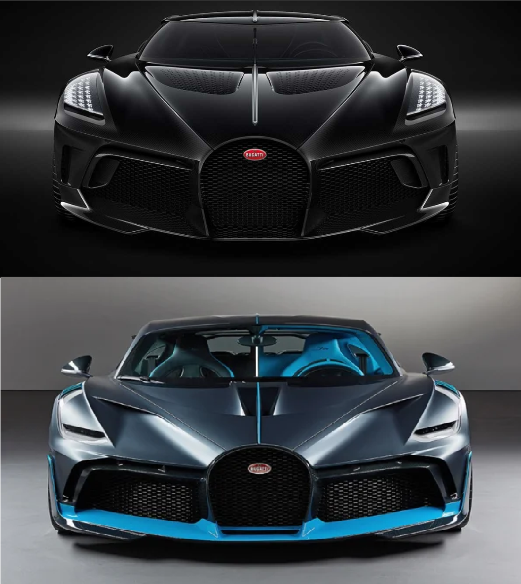 Bugatti La Voiture Noire и Divo - iCARDzen