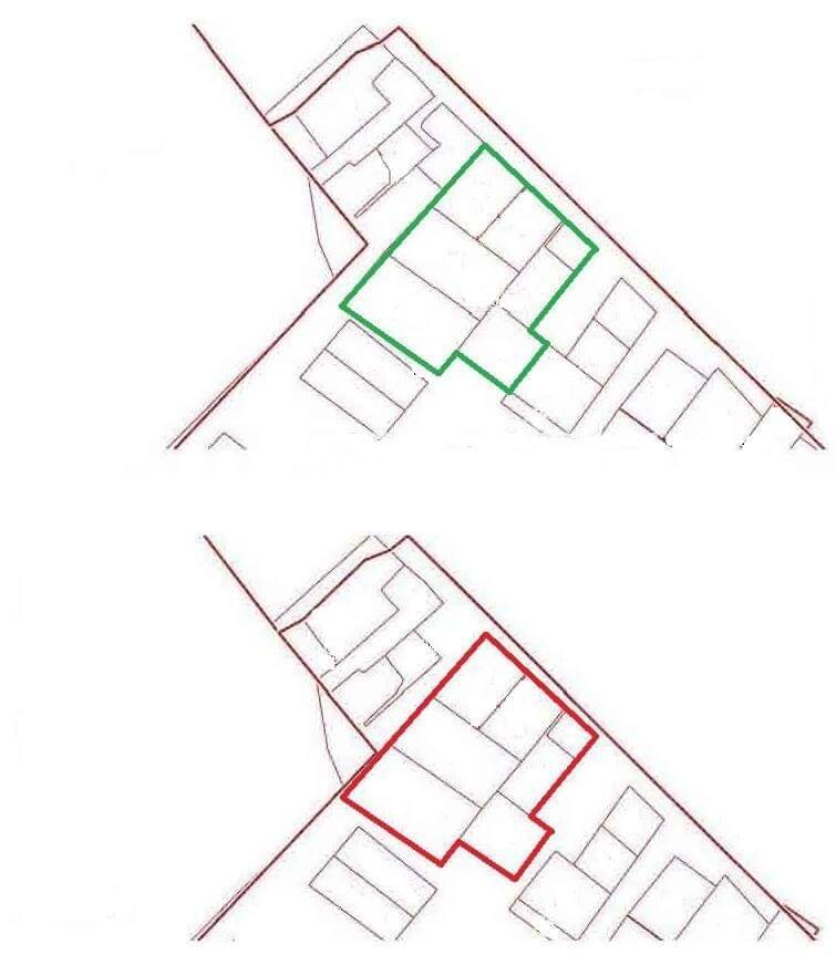 Зелёным - стало (правильно), красным - было