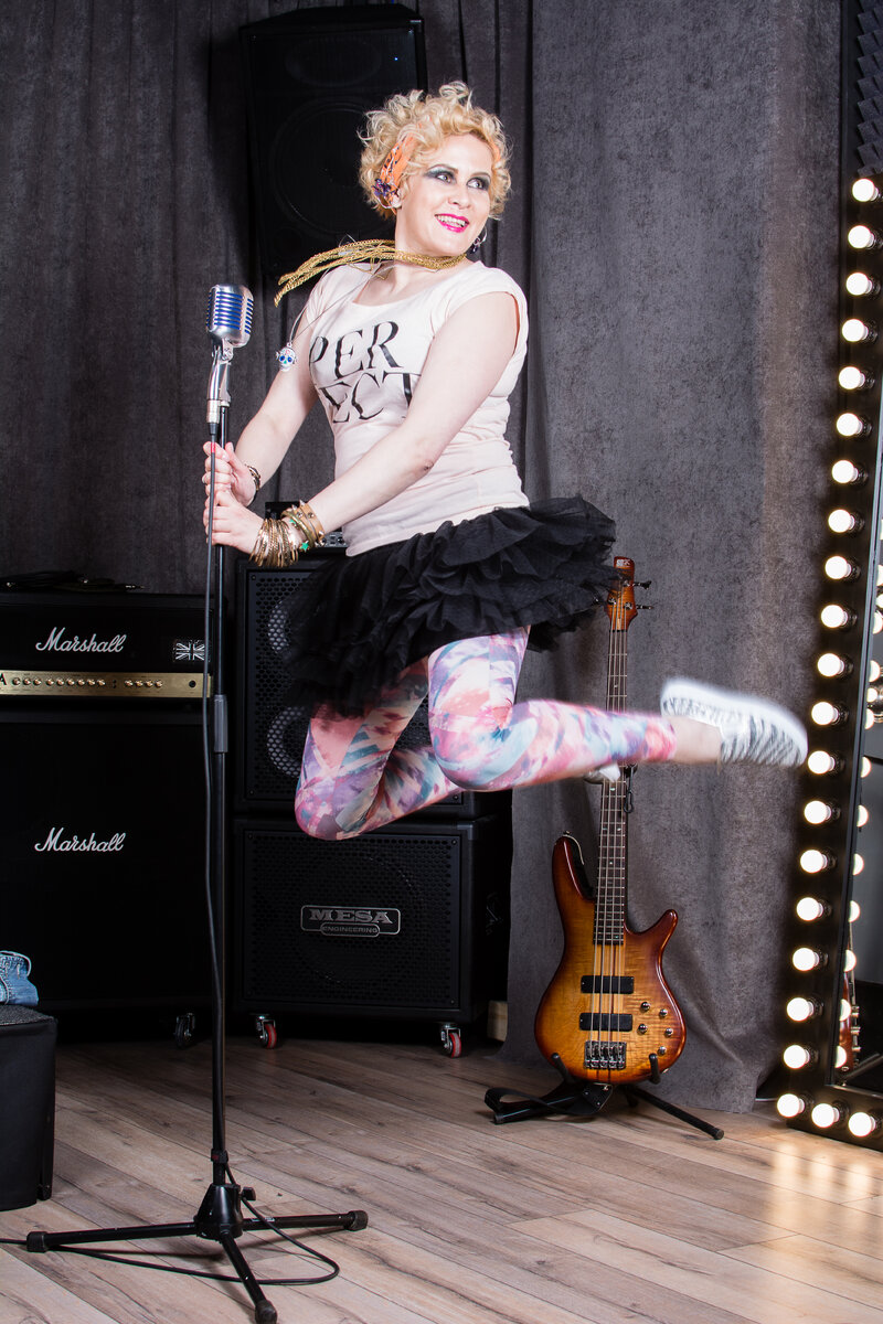 Мадонна получилась у нас веселая и задорная