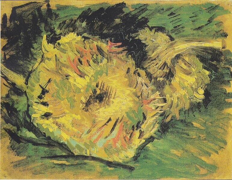 Подсолнухи , 1887, Музей Ван Гога , Амстердам
