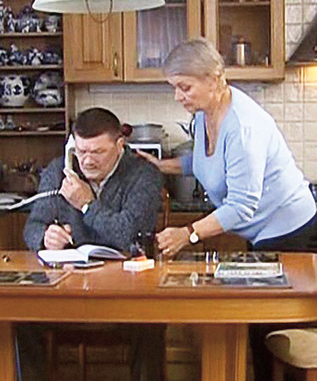 Валентина  Лысенко с супругом- режиссером и актером