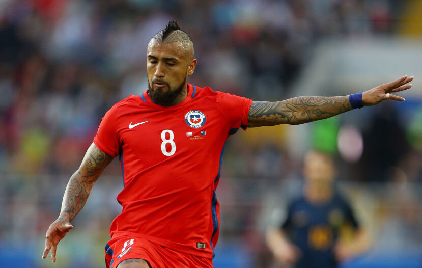 Артуро Видаль еще не забивал на этом турнире, а сборная Чили - еще не проигрывала