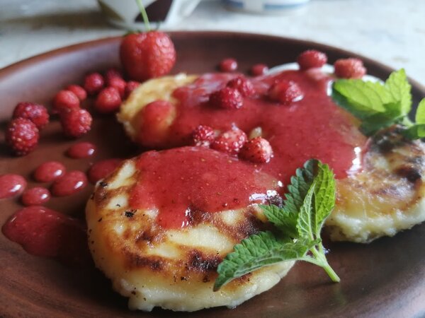 Ягодный соус для сырников