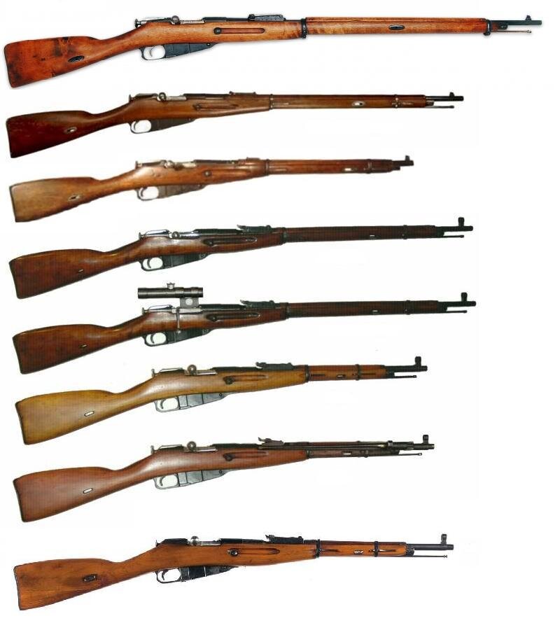 Автор: Antique Military Rifles - originally posted to Flickr as Mosin Nagant Family, CC BY-SA 2.0, https://commons.wikimedia.org/w/index.php?curid=8963322 