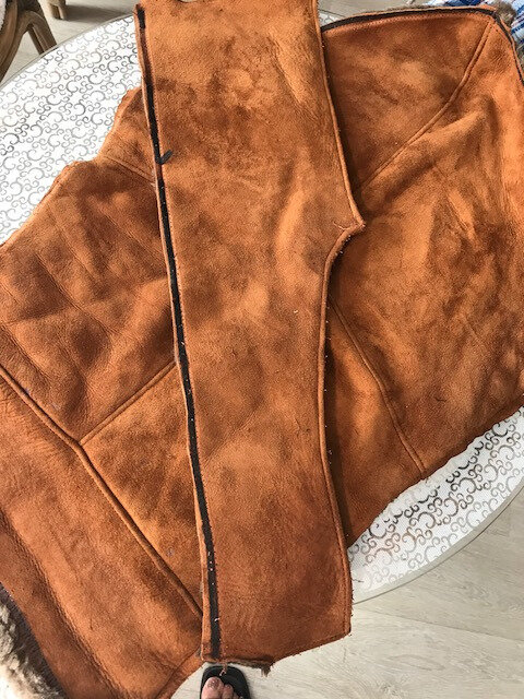 Перешив старой дубленки. Ателье Ирины Берзиной