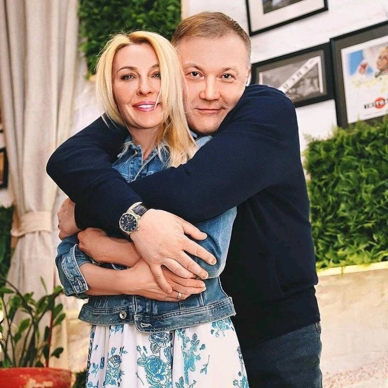 Татьяна Овсиенко  с мужем