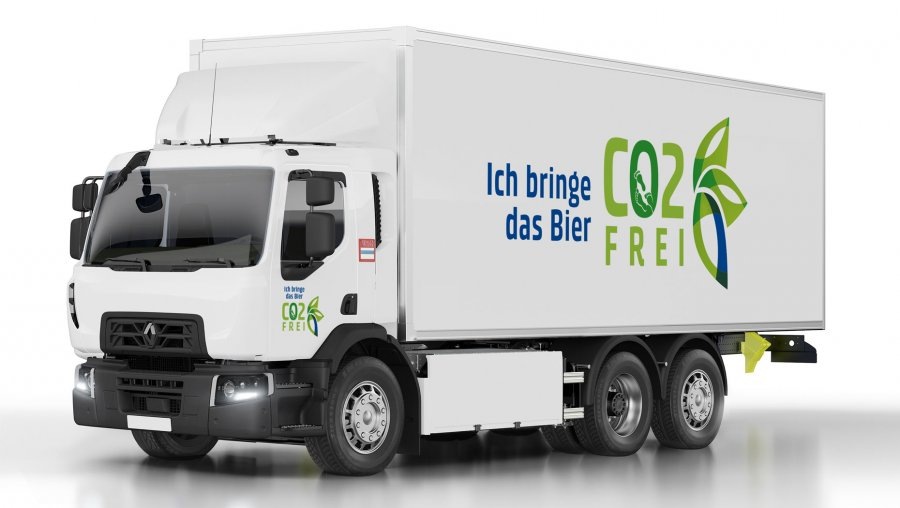 Renault празднует весомый контракт на тяжелые электрические грузовики
