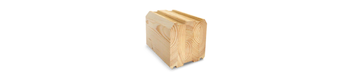 Брус размерами  185(h)х152/202/252/282. Источник фото:  holz-house.ru