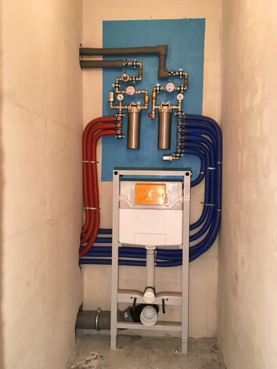 Так выглядит современный водопровод.