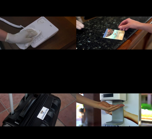 Подборка кадров промо-роликов турецких отелей...