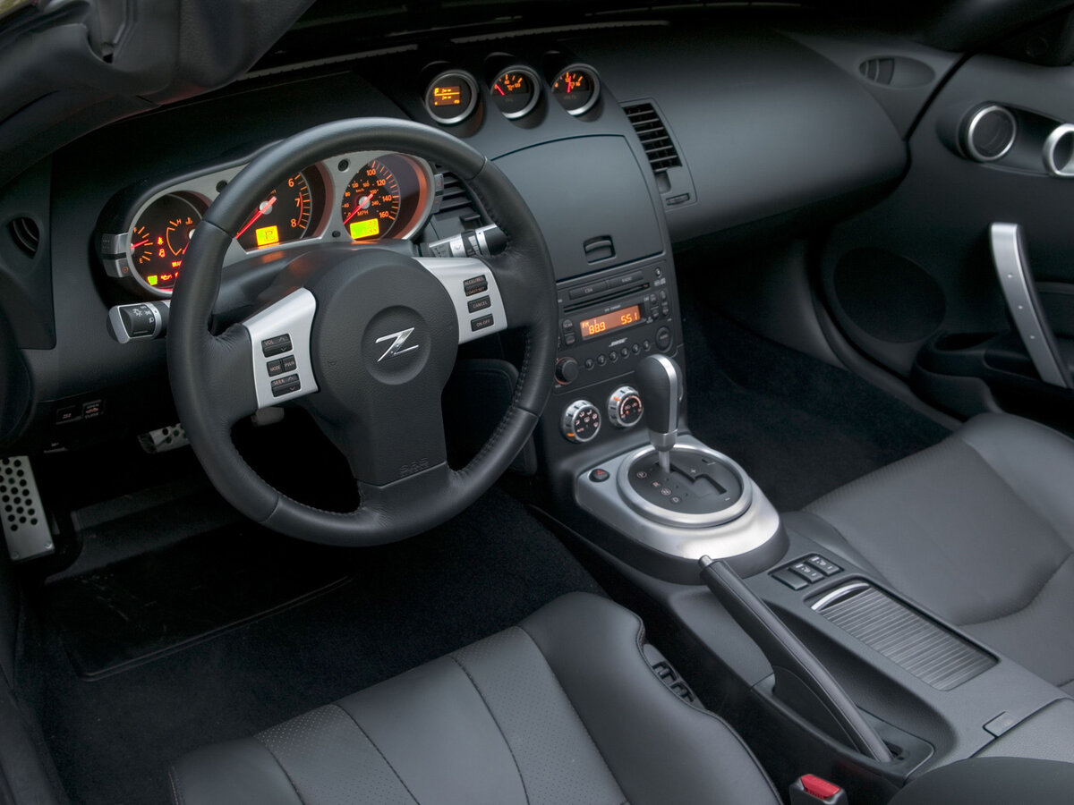 Источник: Яндекс картинки. Nissan 350Z, интерьер.
