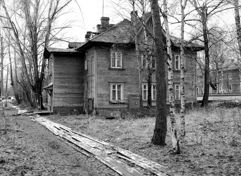 Деревянные тротуары в Архангельске