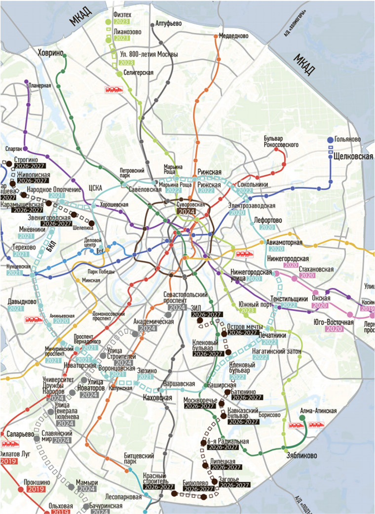 Сколько проживают в москве 2024. Схема развития Московского метро 2024. Метро 2027 схема Москва. Развитие метро в Москве до 2027 схема на карте. Метро Москвы со строящимися станциями 2023.