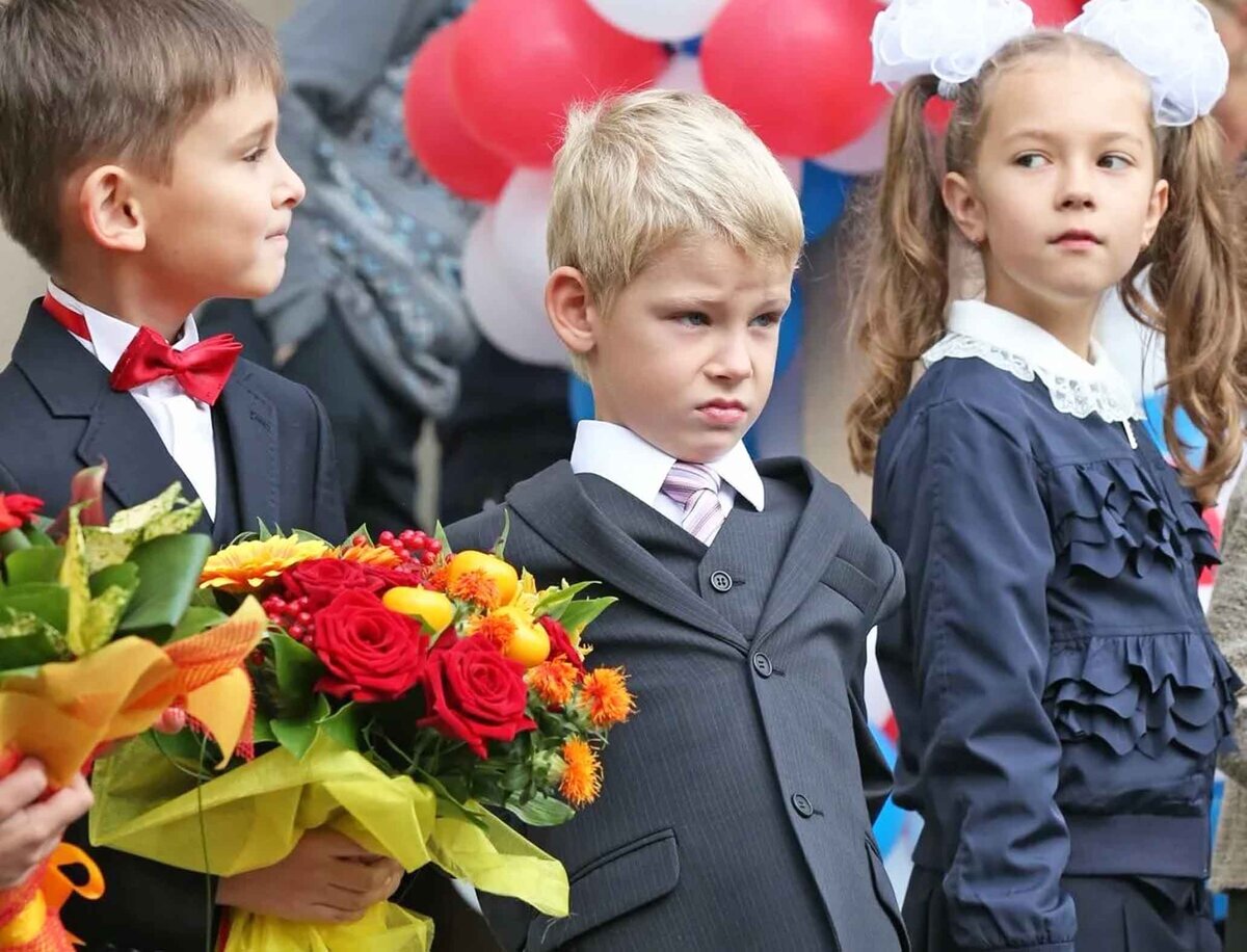 Картинка 1 класс в школе