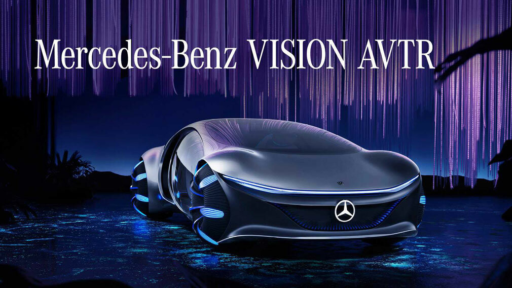  Mercedes-Benz Vision AVTR. Фото от Mercedes-Benz