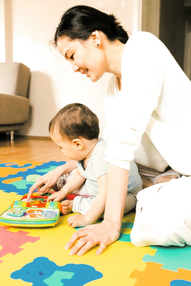 игра с ребёнком